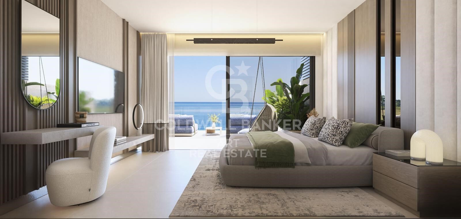 Spectacular apartments with sea views in Estepona