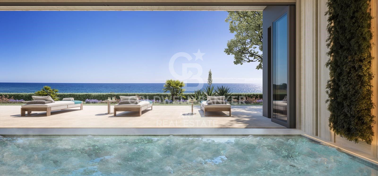 Spectacular apartments with sea views in Estepona