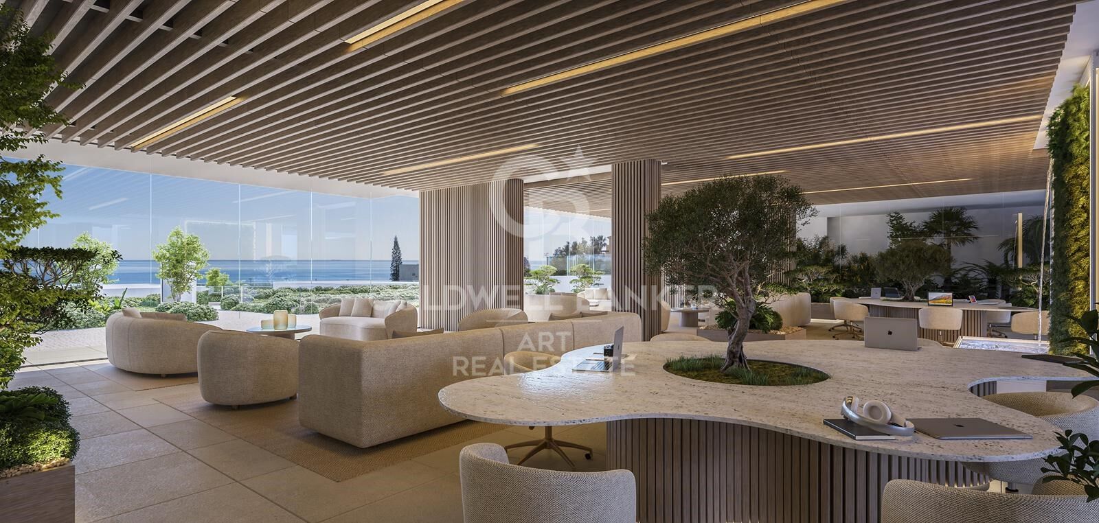 Spectacular apartments with sea views in Estepona