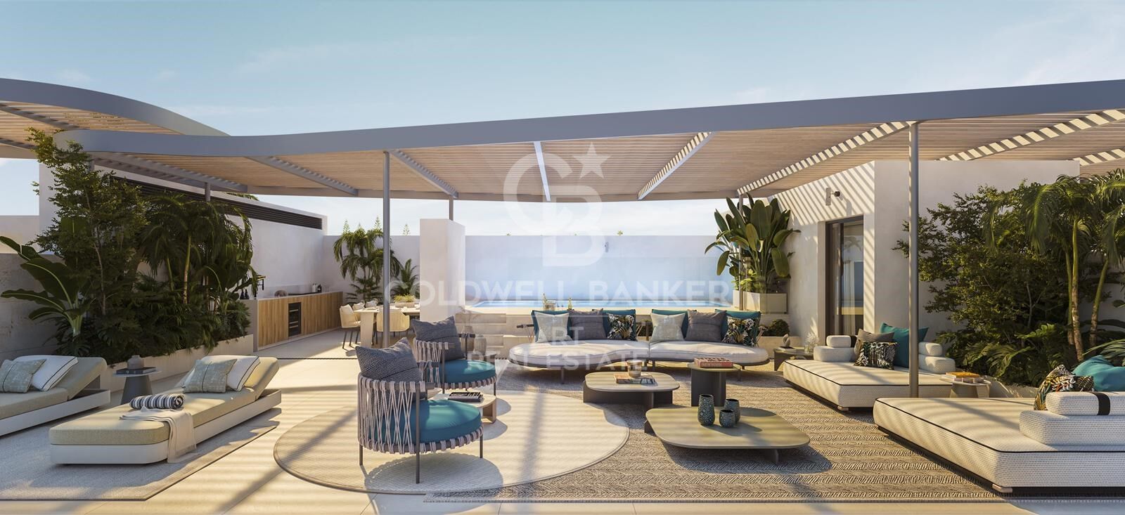 Spectacular apartments with sea views in Estepona