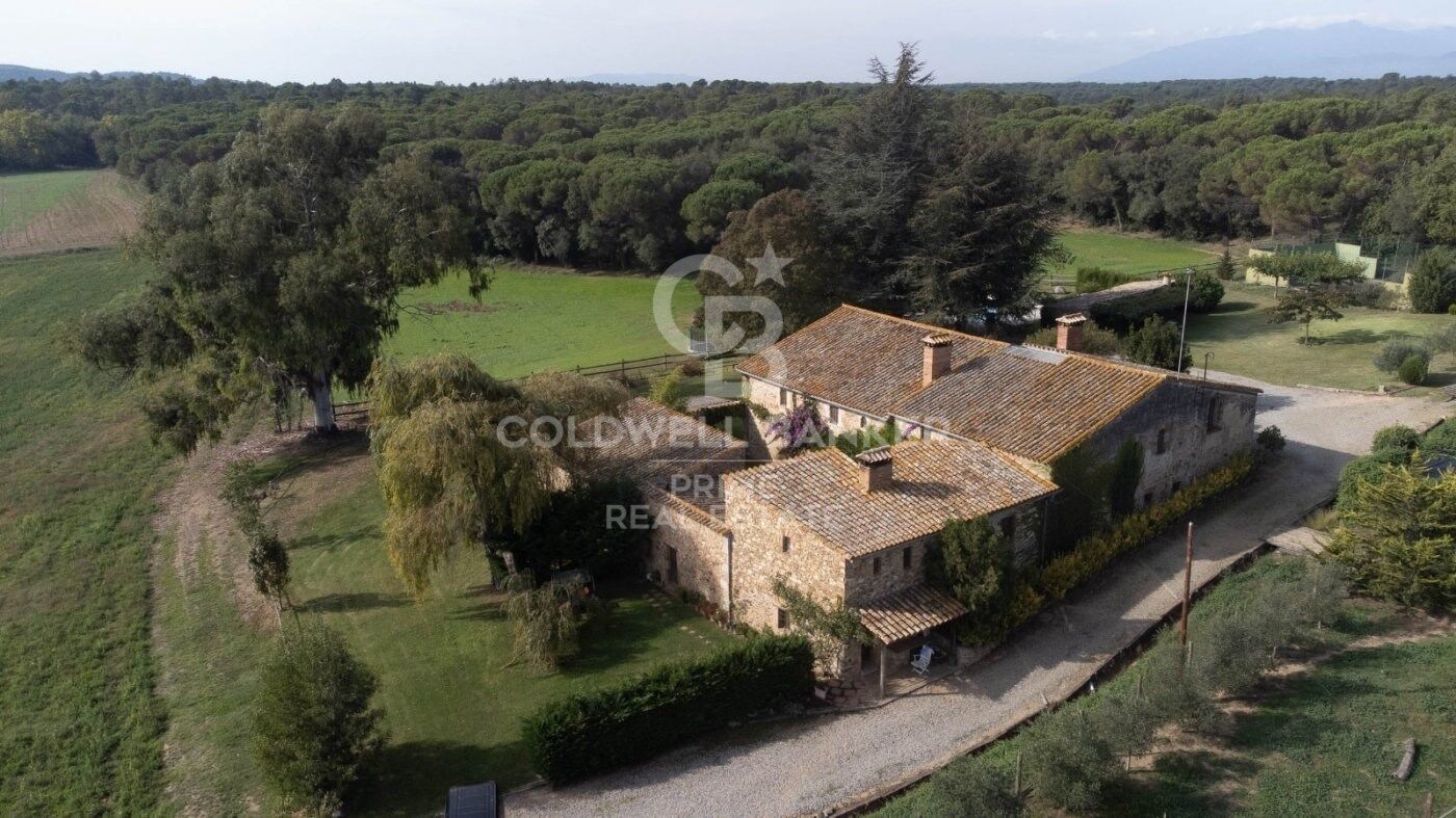 Authentique mas du XVIe siècle en vente dans la commune de Caldes de Malavella.