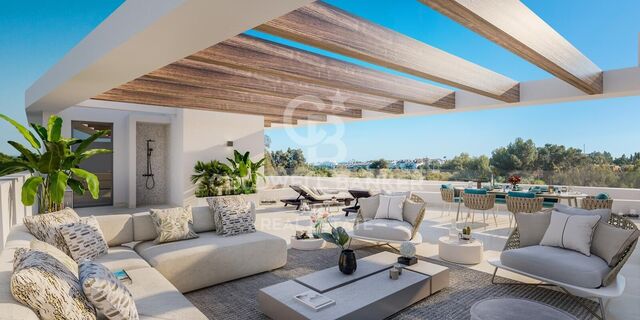 Duplex et penthouses à Guadalmina, Marbella
