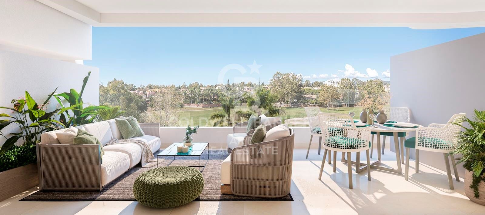 Duplex et penthouses à Guadalmina, Marbella
