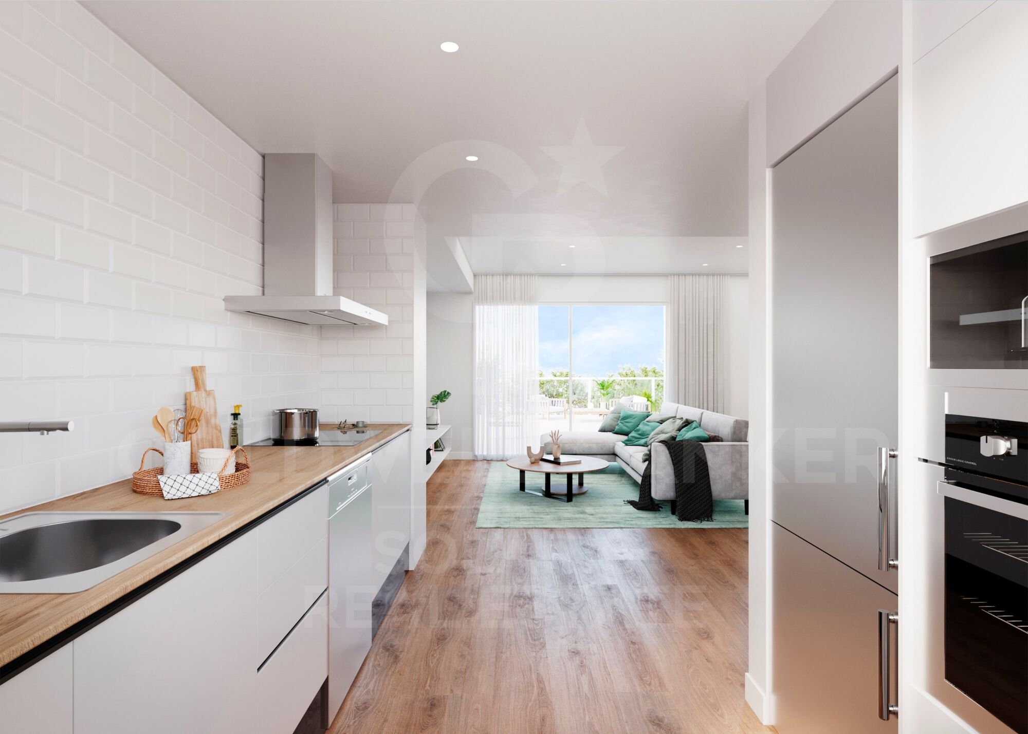 Schöne brandneue Wohnung neben Golfplatz