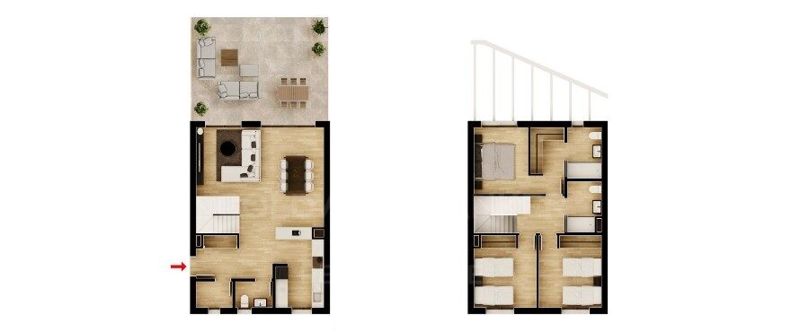 Beautiful Brand New Apartment Next to Golf Course