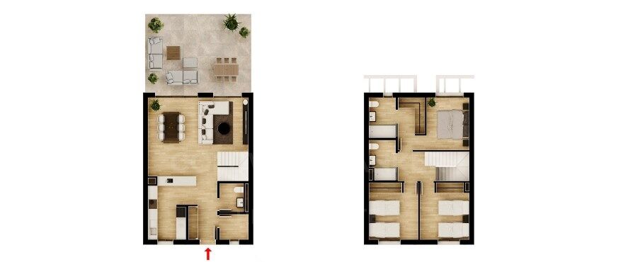 Beautiful Brand New Apartment Next to Golf Course