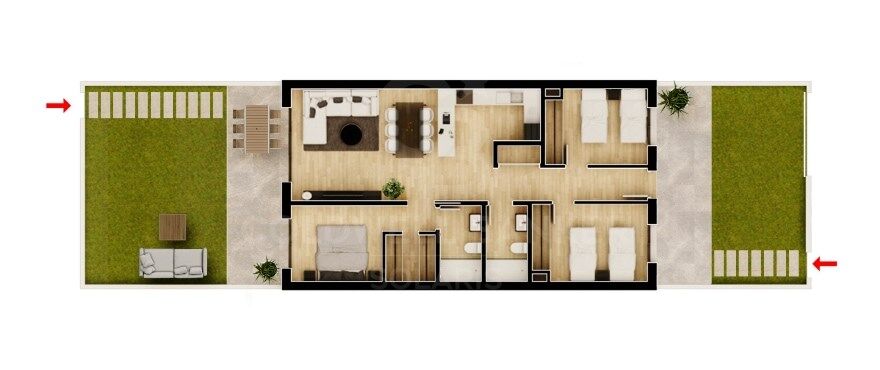 Precioso apartamento a estrenar junto al campo de golf