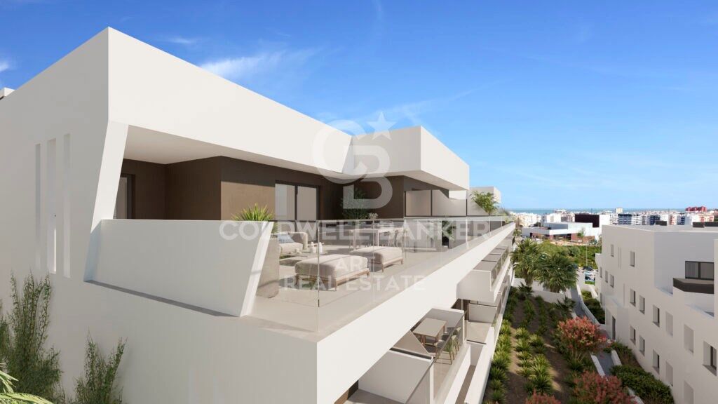 Luxury apartments in Estepona with large terraces