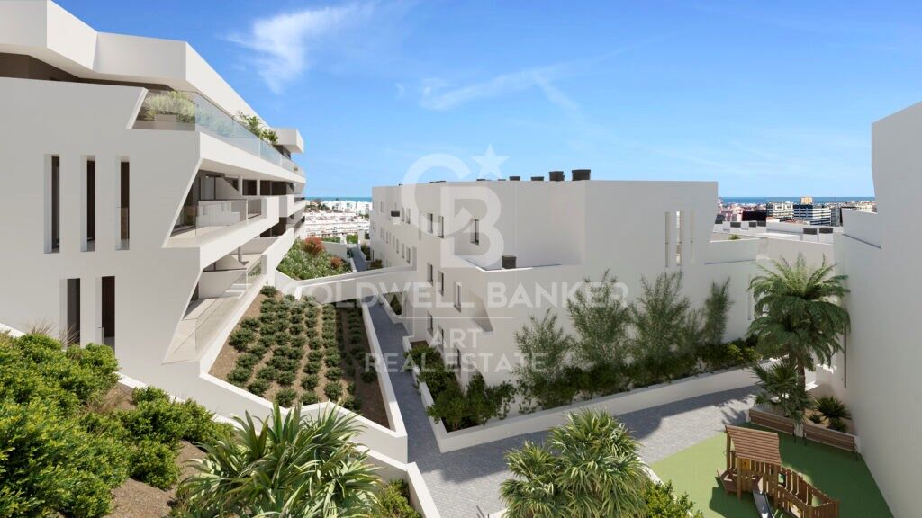 Luxury apartments in Estepona with large terraces
