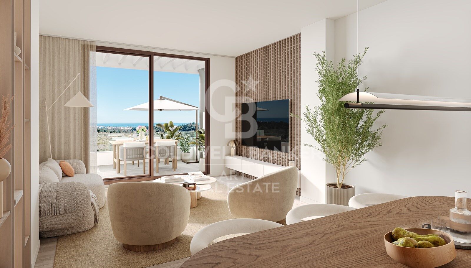 Modern luxury homes in Mijas