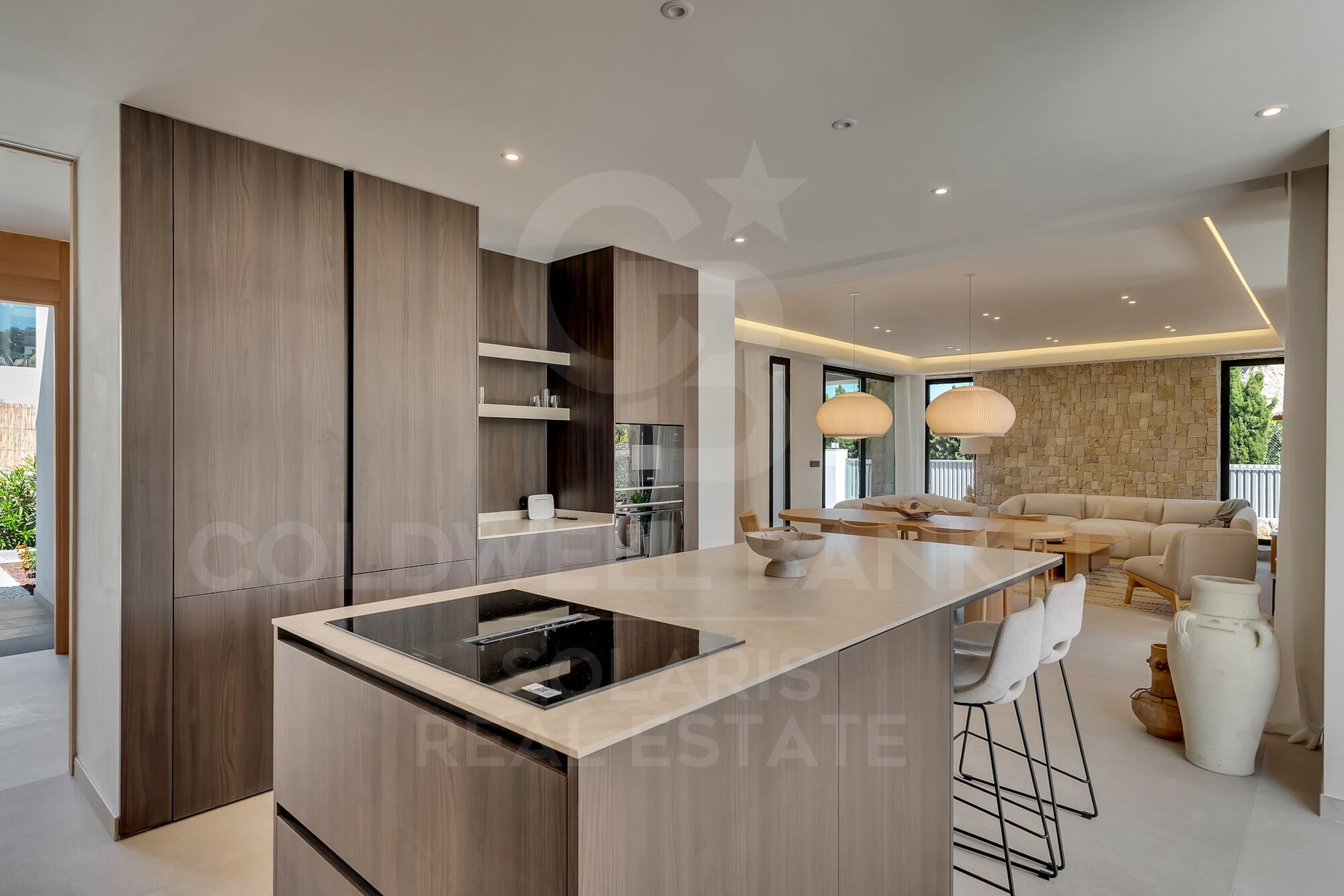 En venta maravillosa villa Kismet en Jávea de nueva construcción con vista al mar