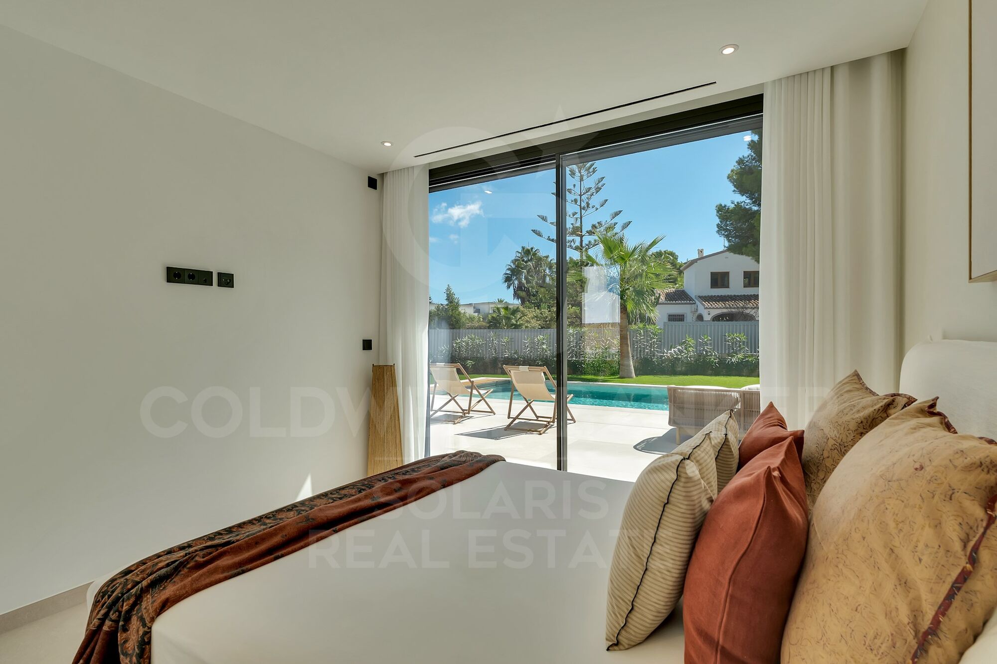 En venta maravillosa villa Kismet en Jávea de nueva construcción con vista al mar