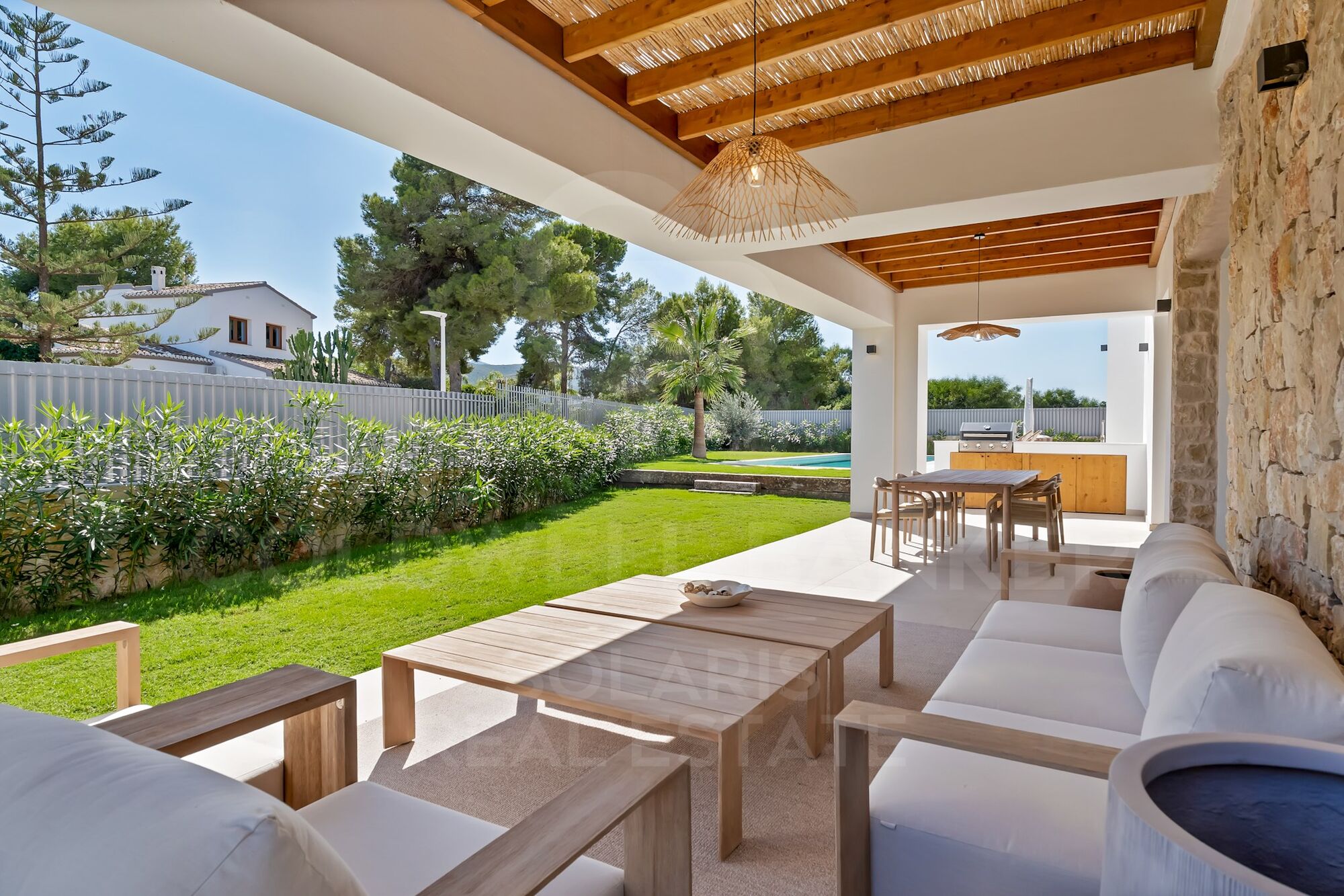 En venta maravillosa villa Kismet en Jávea de nueva construcción con vista al mar