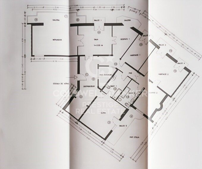 Exclusive Architectural Gem in Barcelona's Eixample's 'Golden Square'