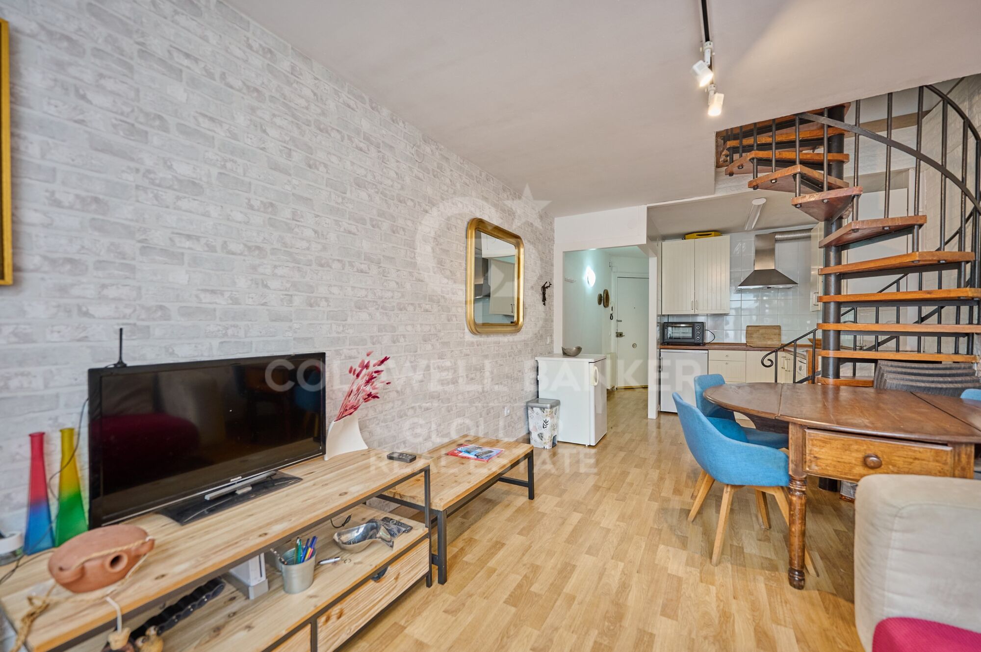 Dúplex a un paso del tren y las pistas de esquí