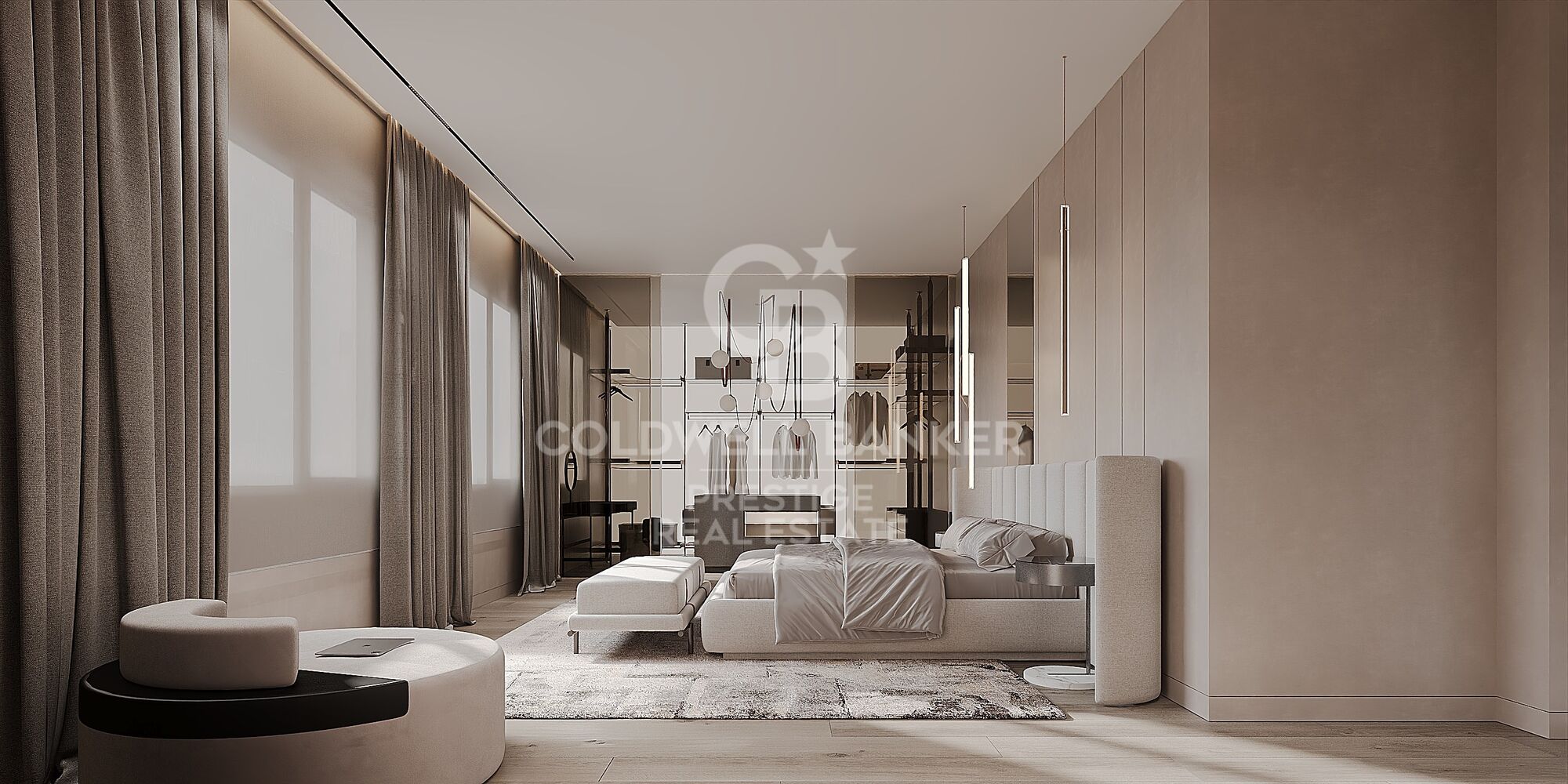 Impressive luxury apartment in the Turó Park area.