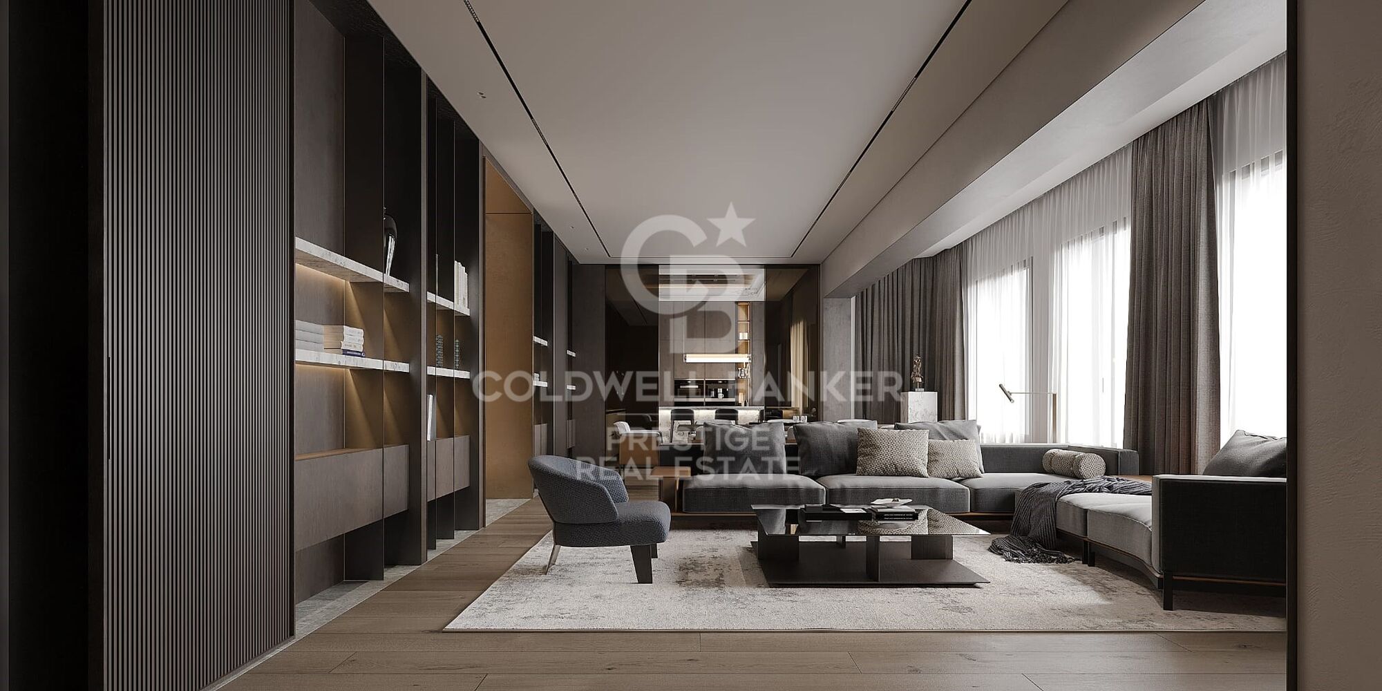 Impressive luxury apartment in the Turó Park area.