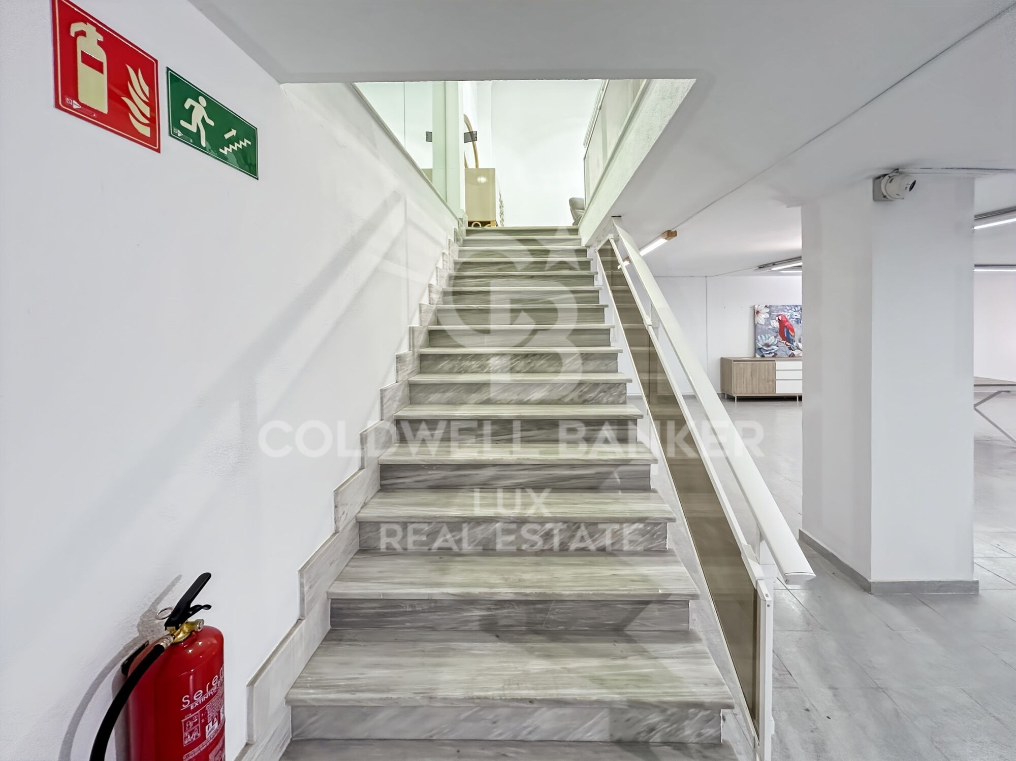 Modular commercial space with basement