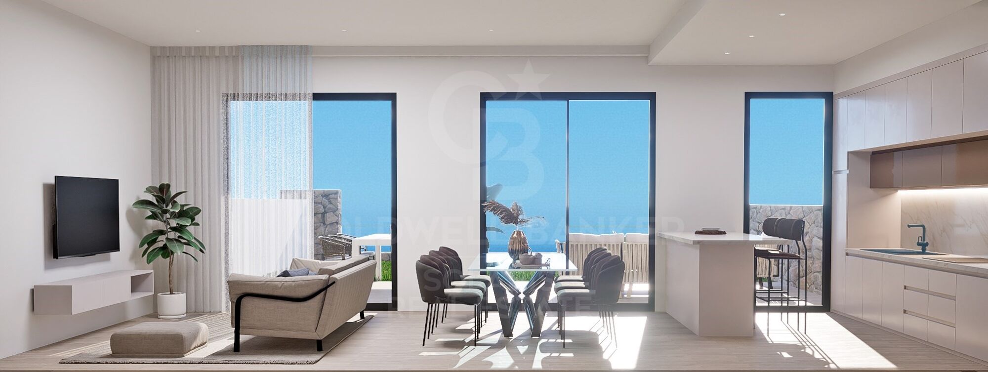 Modern Apartments with Panoramic Views in Finestrat