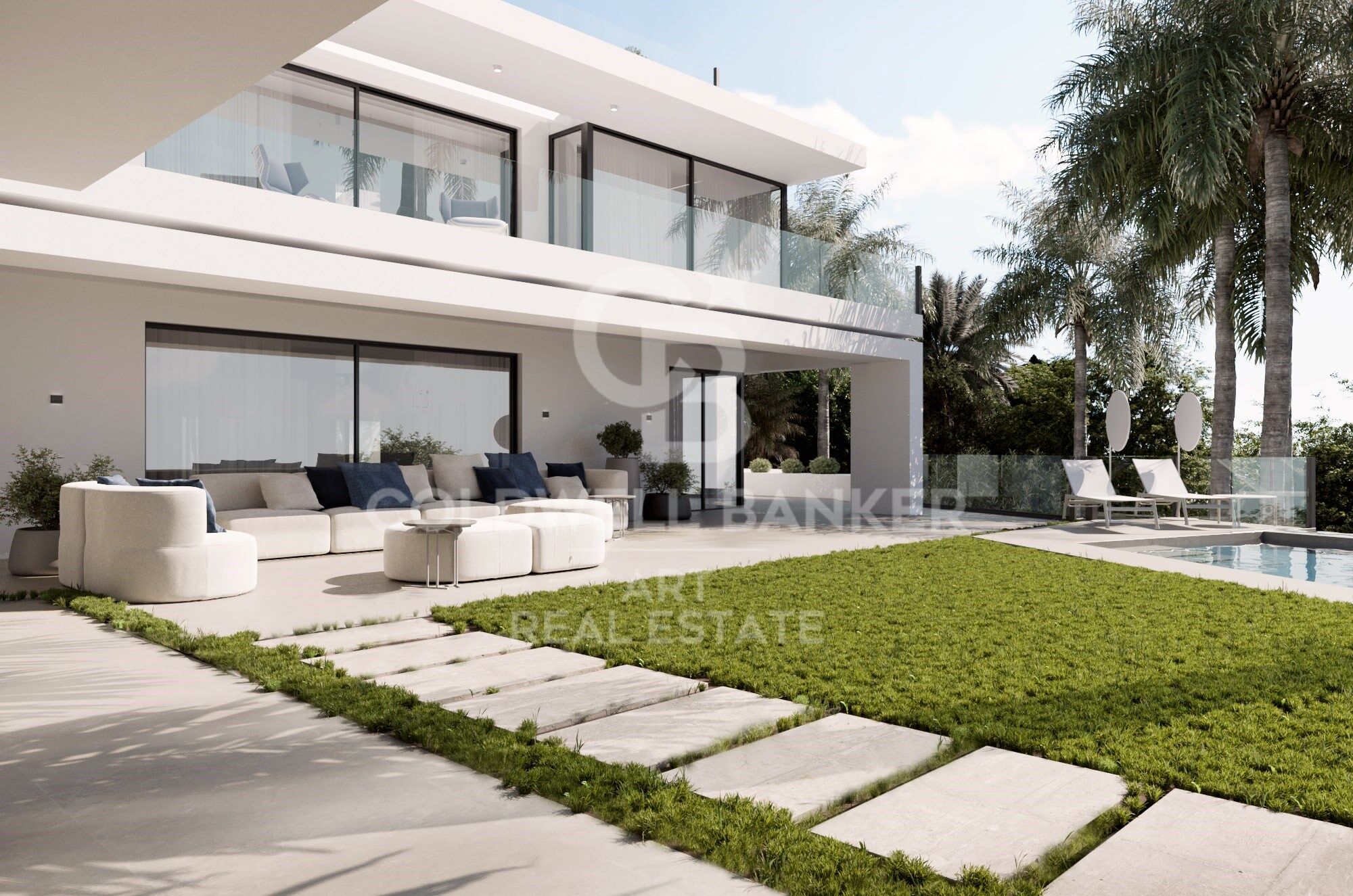 Villa de nueva construcción en la prestigiosa ubicación de Cascada de Camoján, Marbella