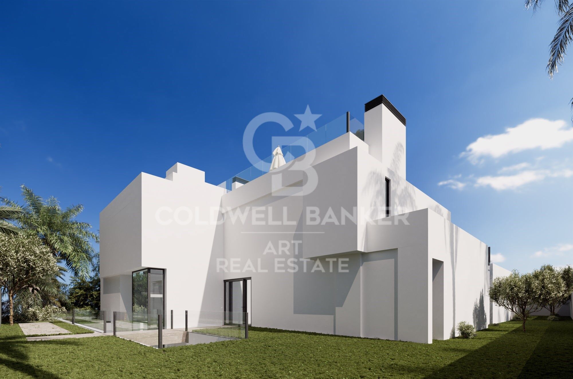 Villa de construction récente dans le prestigieux quartier de Cascada de Camoján, Marbella.