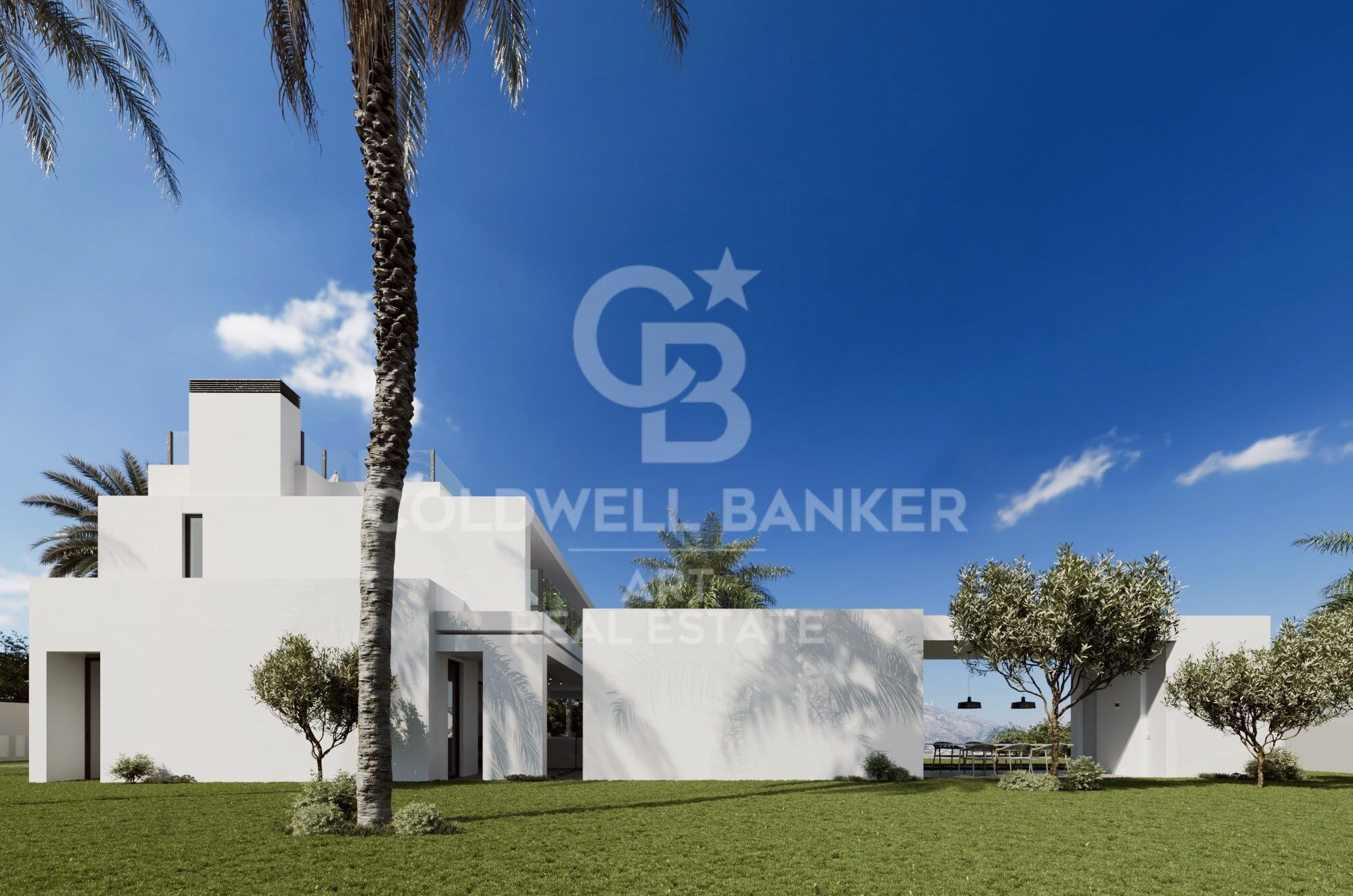 New construction villa in the prestigious location of Cascada de Camoján, Marbella.