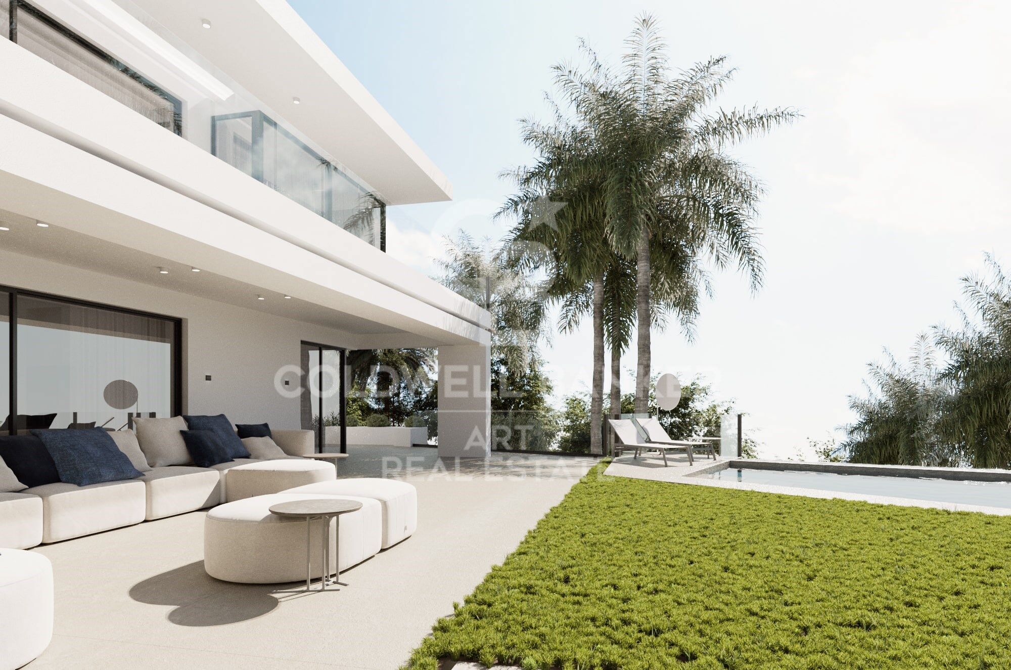 Neu gebaute Villa in der prestigeträchtigen Lage von Cascada de Camoján, Marbella.