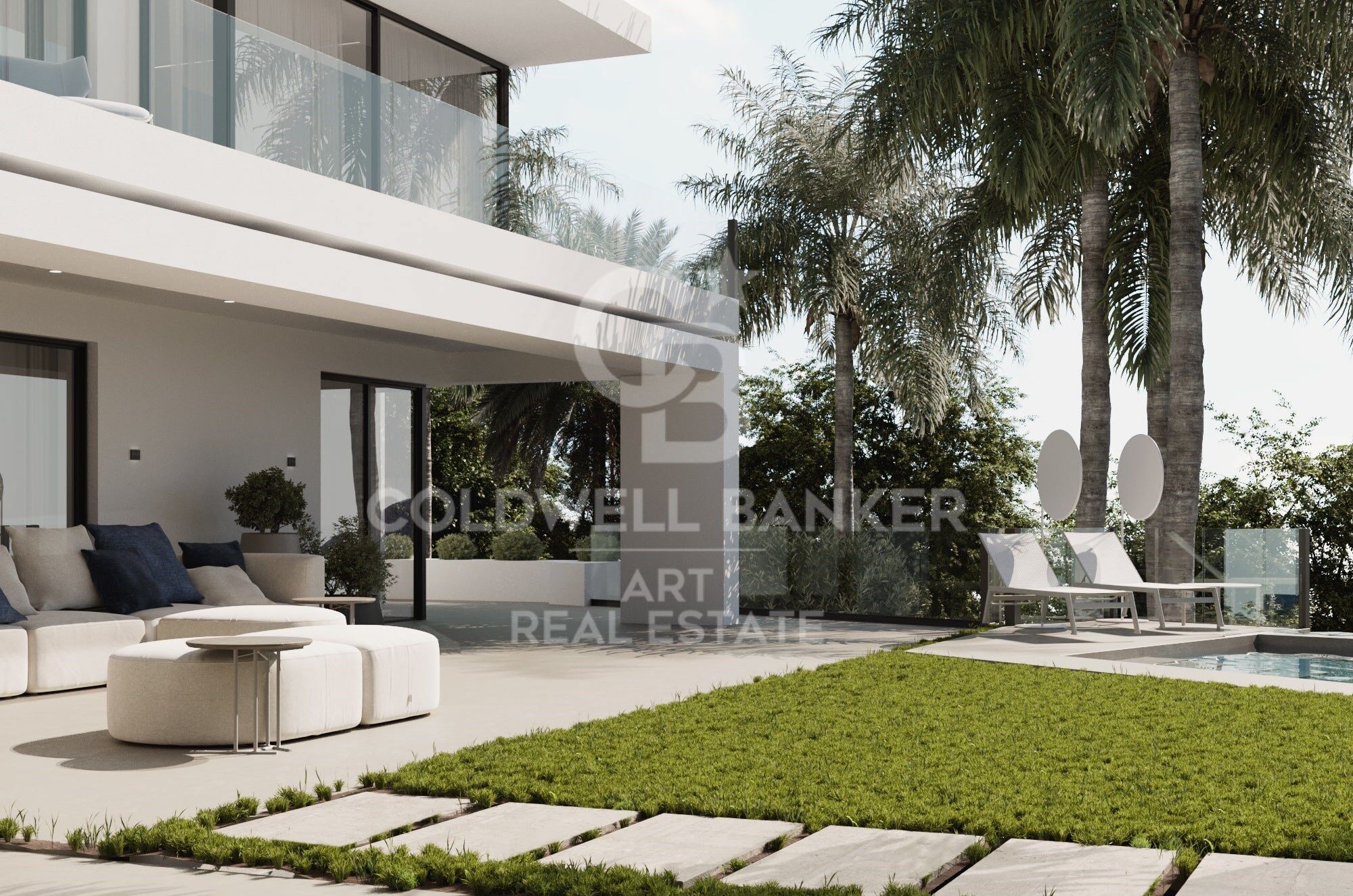 Neu gebaute Villa in der prestigeträchtigen Lage von Cascada de Camoján, Marbella.
