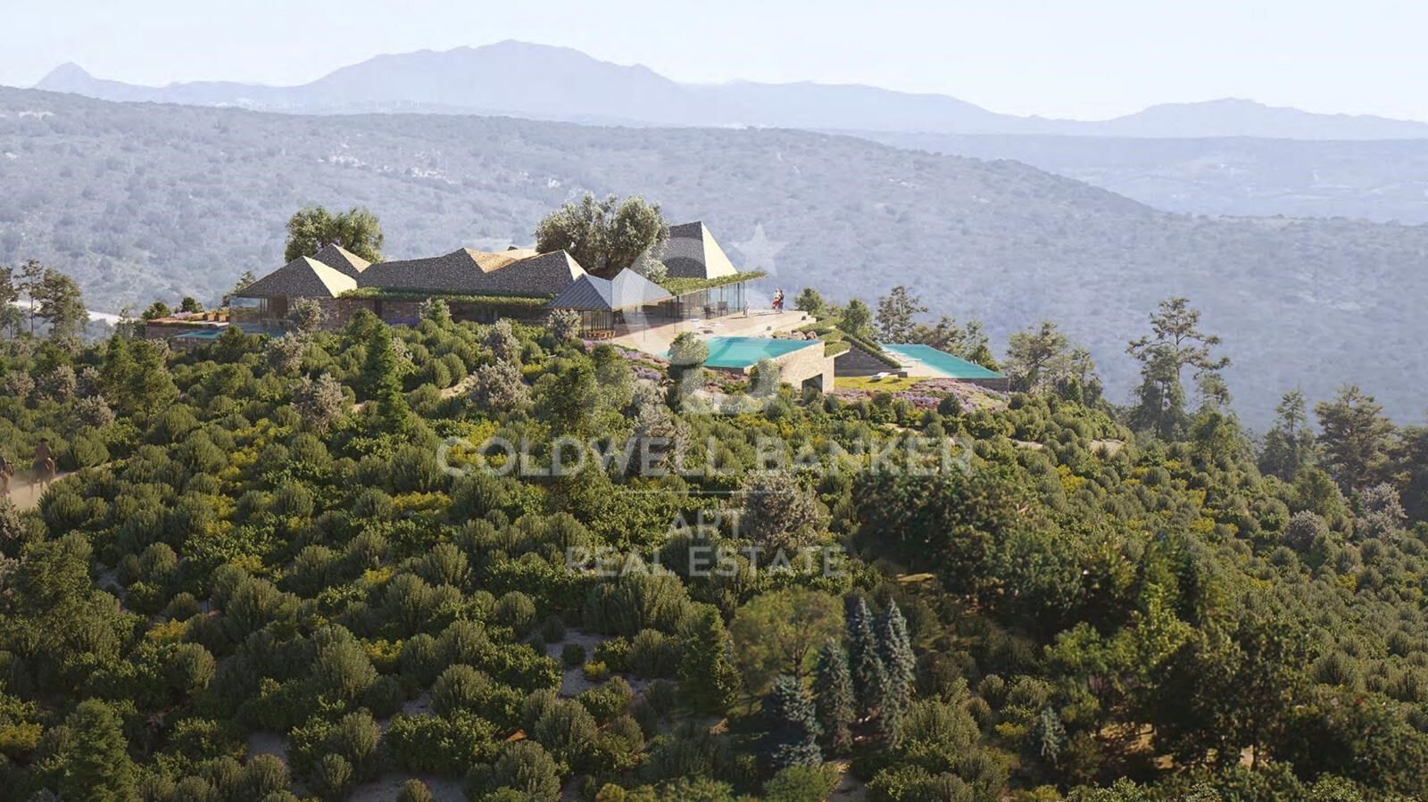 Sept parcelles uniques avec une vue imprenable sur le littoral de Sotogrande
