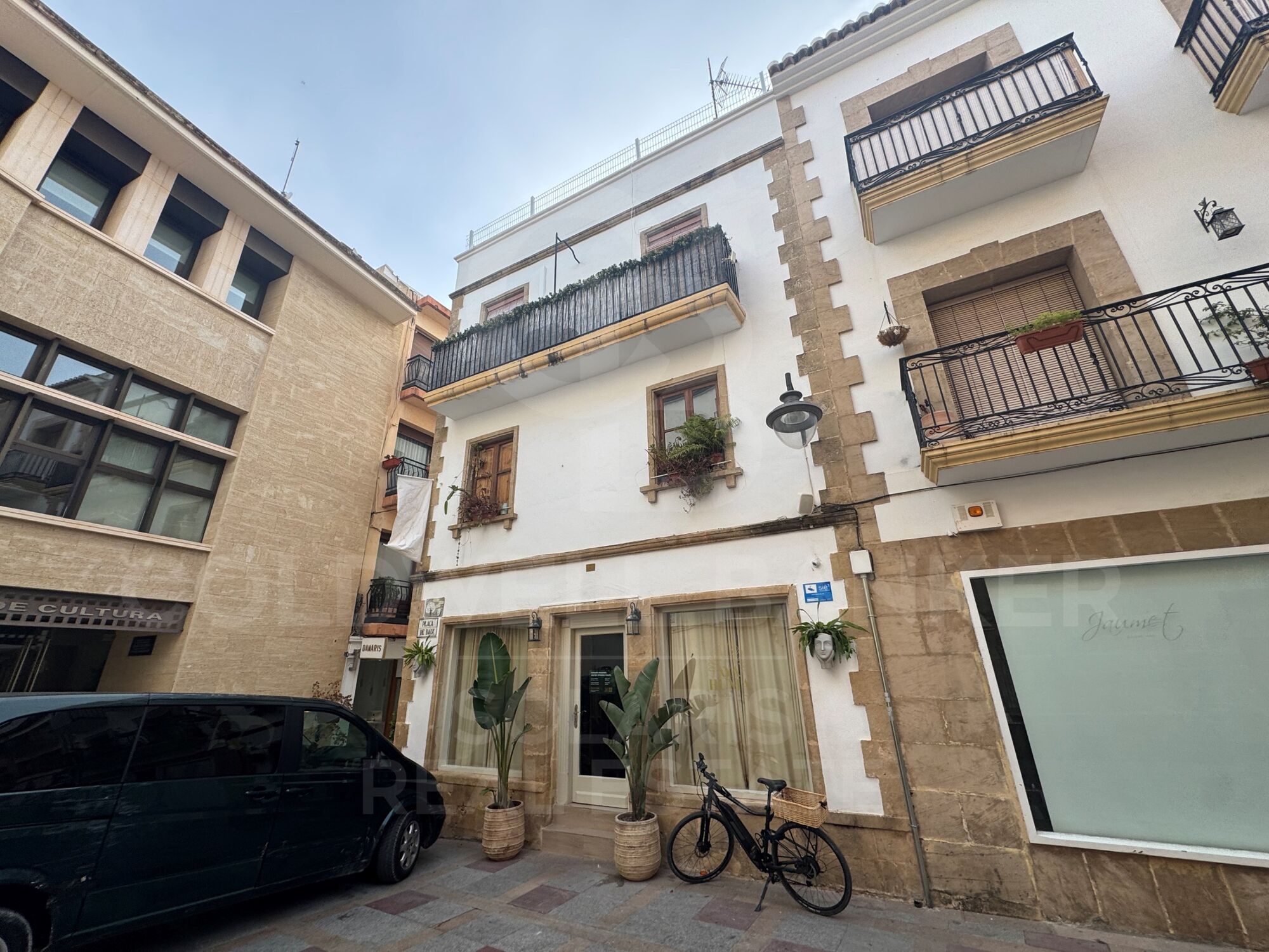 Casa en el centro histórico de Jávea para Hotel Boutique con un Roof top con vistas al mar
