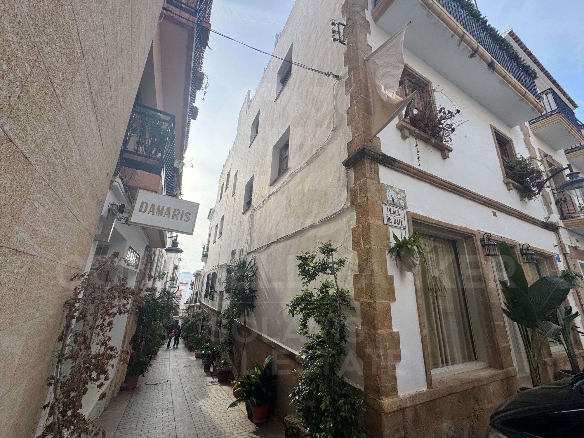 Casa en el centro histórico de Jávea para Hotel Boutique con un Roof top con vistas al mar