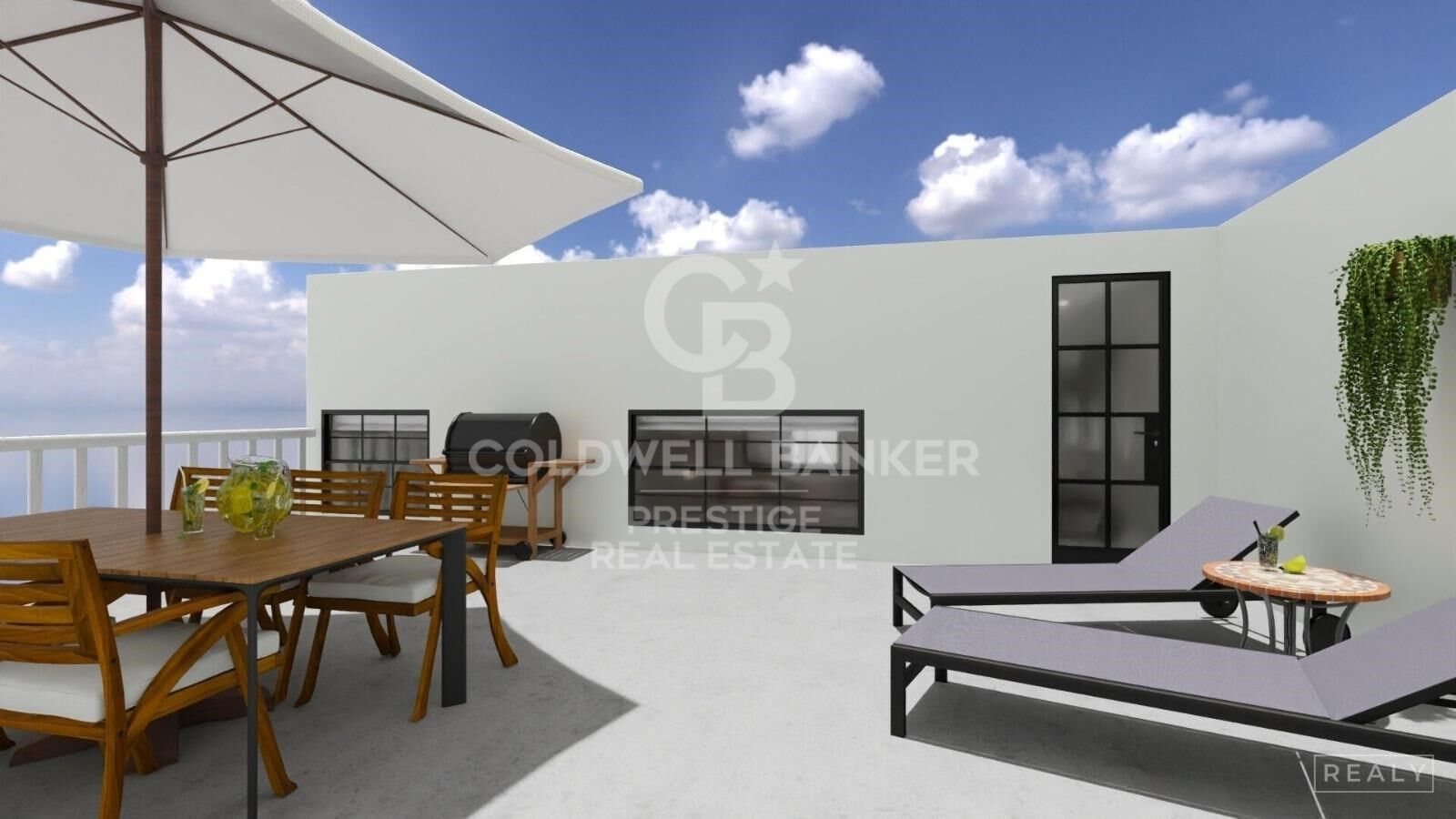 Penthouse duplex to renovate at the corner of Rambla Catalunya