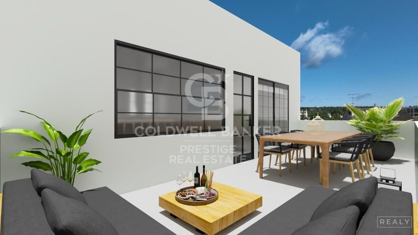 Penthouse duplex to renovate at the corner of Rambla Catalunya