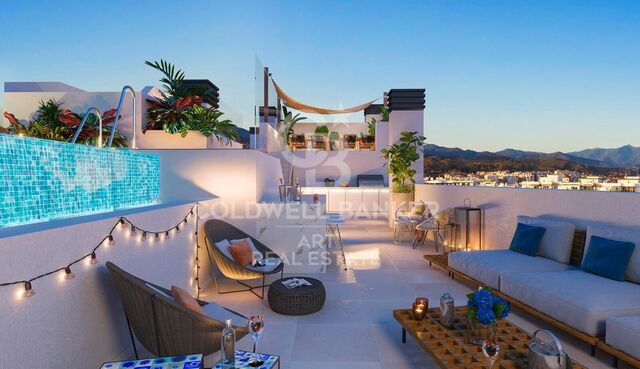 Espectaculares apartamentos de obra nueva en el centro de Estepona