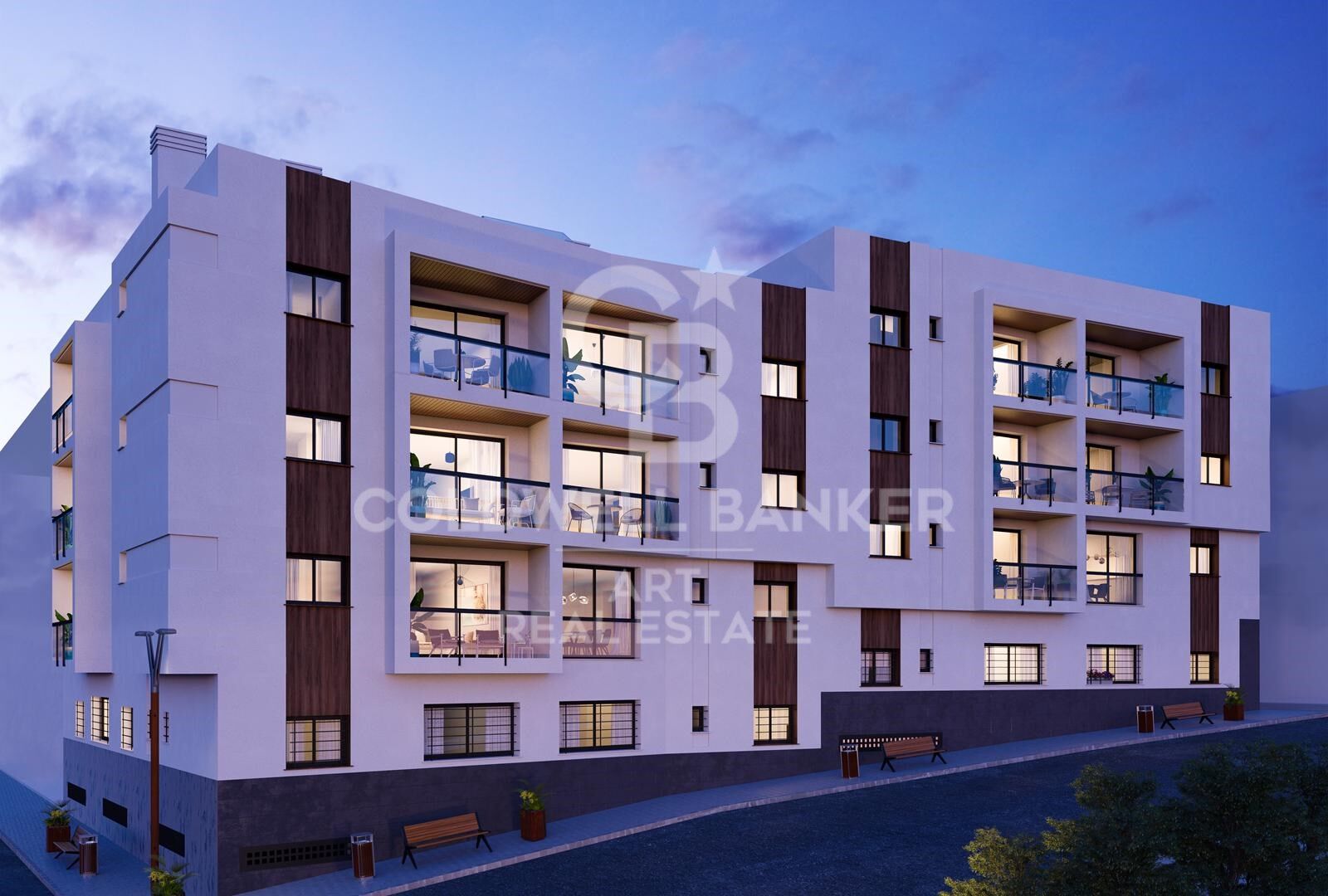 Spectacular new build apartments in the centre of Estepona