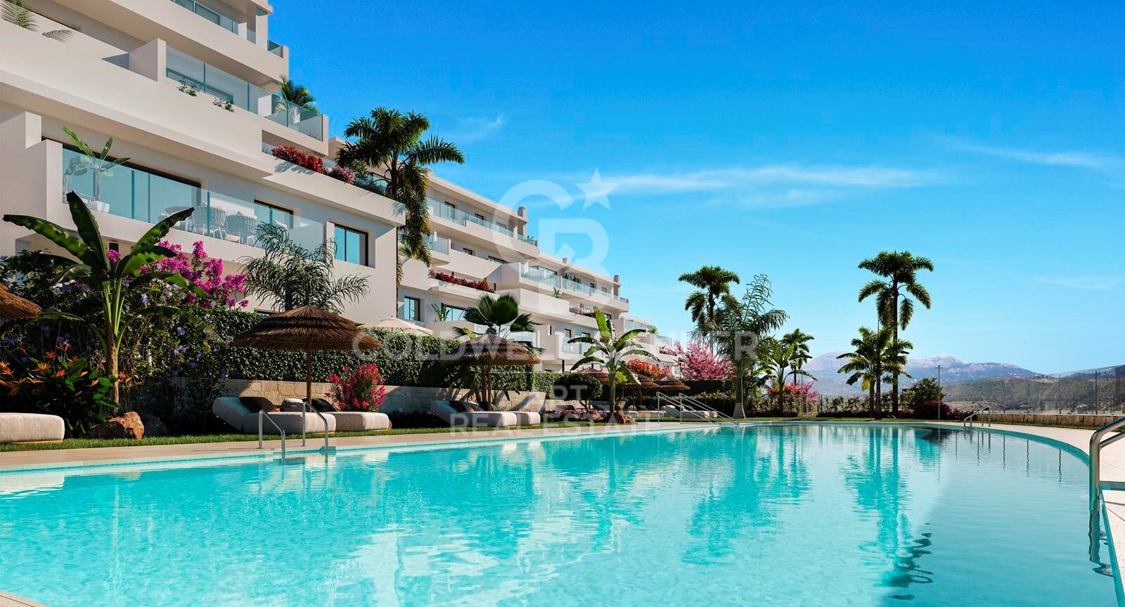 Luxury apartments in Terrazas de Cortesín, Casares.