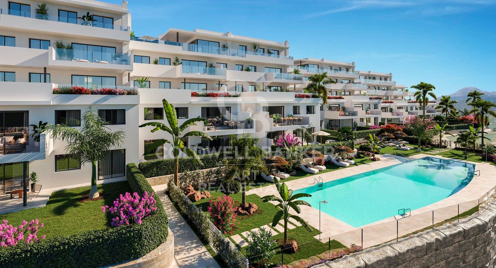 Luxury apartments in Terrazas de Cortesín, Casares.