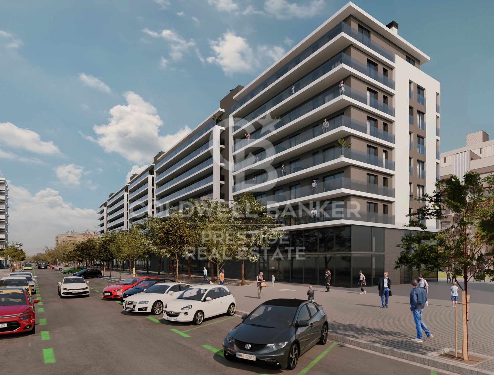 New-build penthouse with a 62 m² terrace