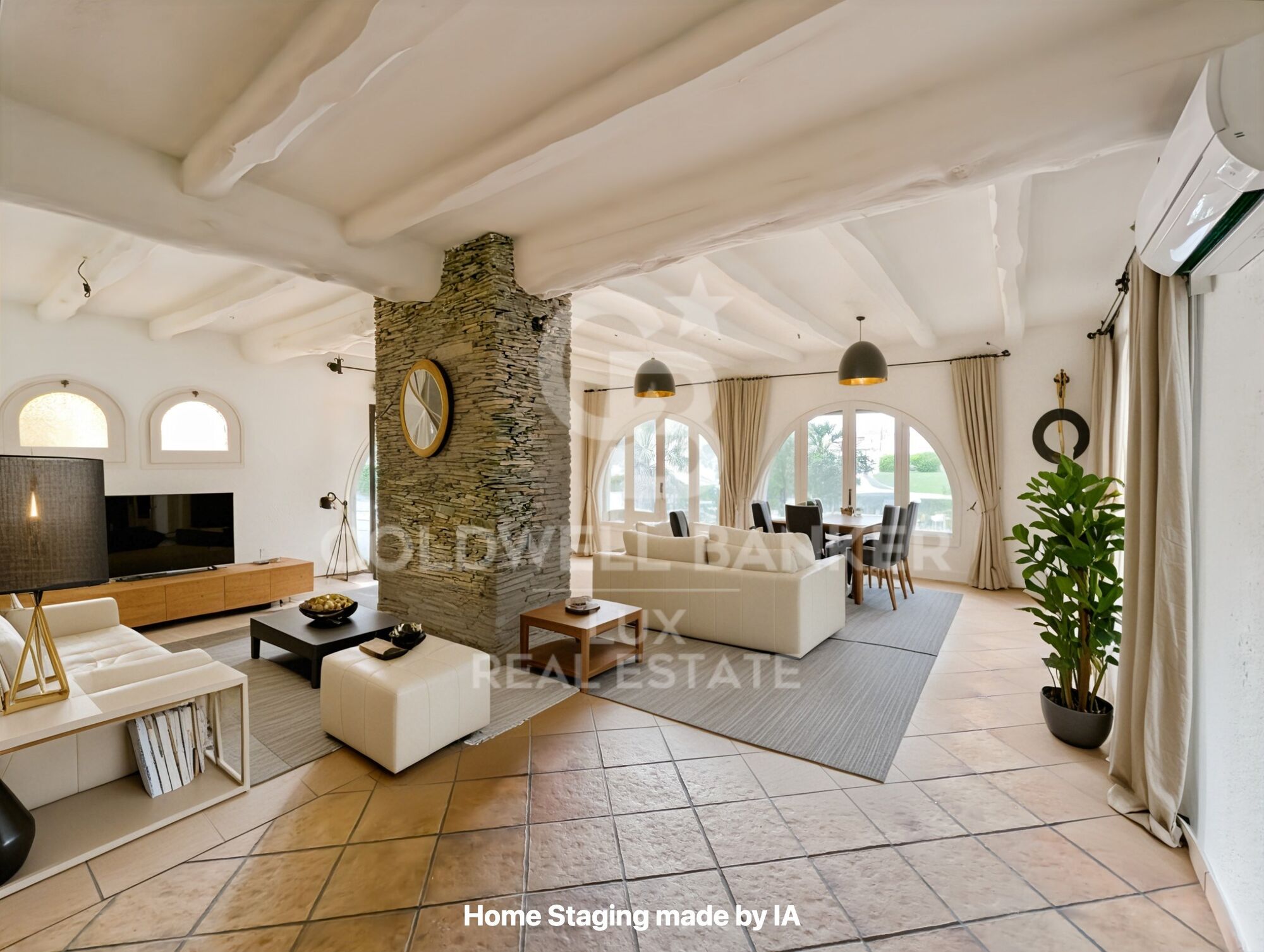 Villa mit 30 m Liegeplatz im breiten Kanal, Empuriabrava