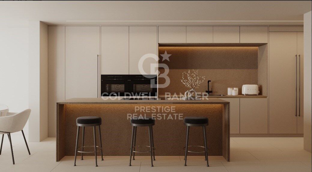 En venta piso reformado en Sant Gervasi La Bonanova con terraza y 2 plazas de parking