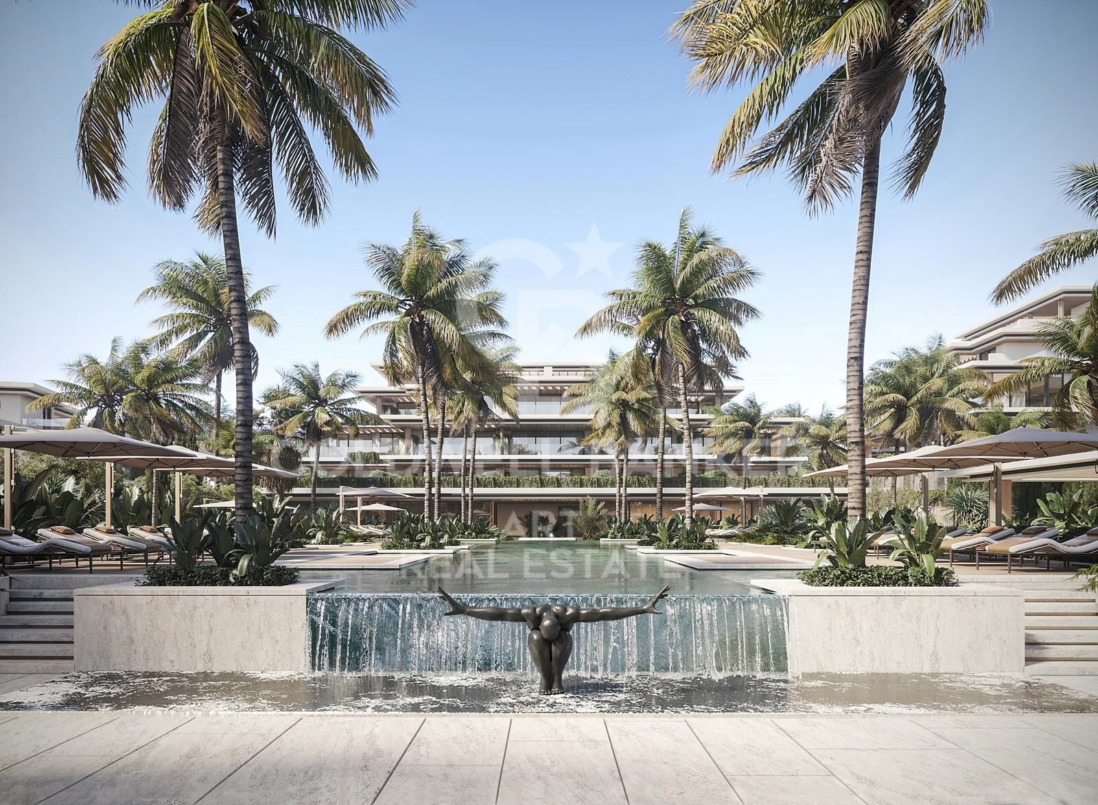Maisons de luxe spectaculaires avec vue sur la mer à Estepona
