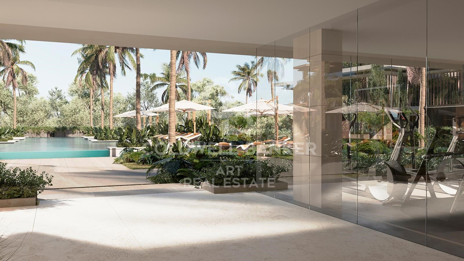 Maisons de luxe spectaculaires avec vue sur la mer à Estepona