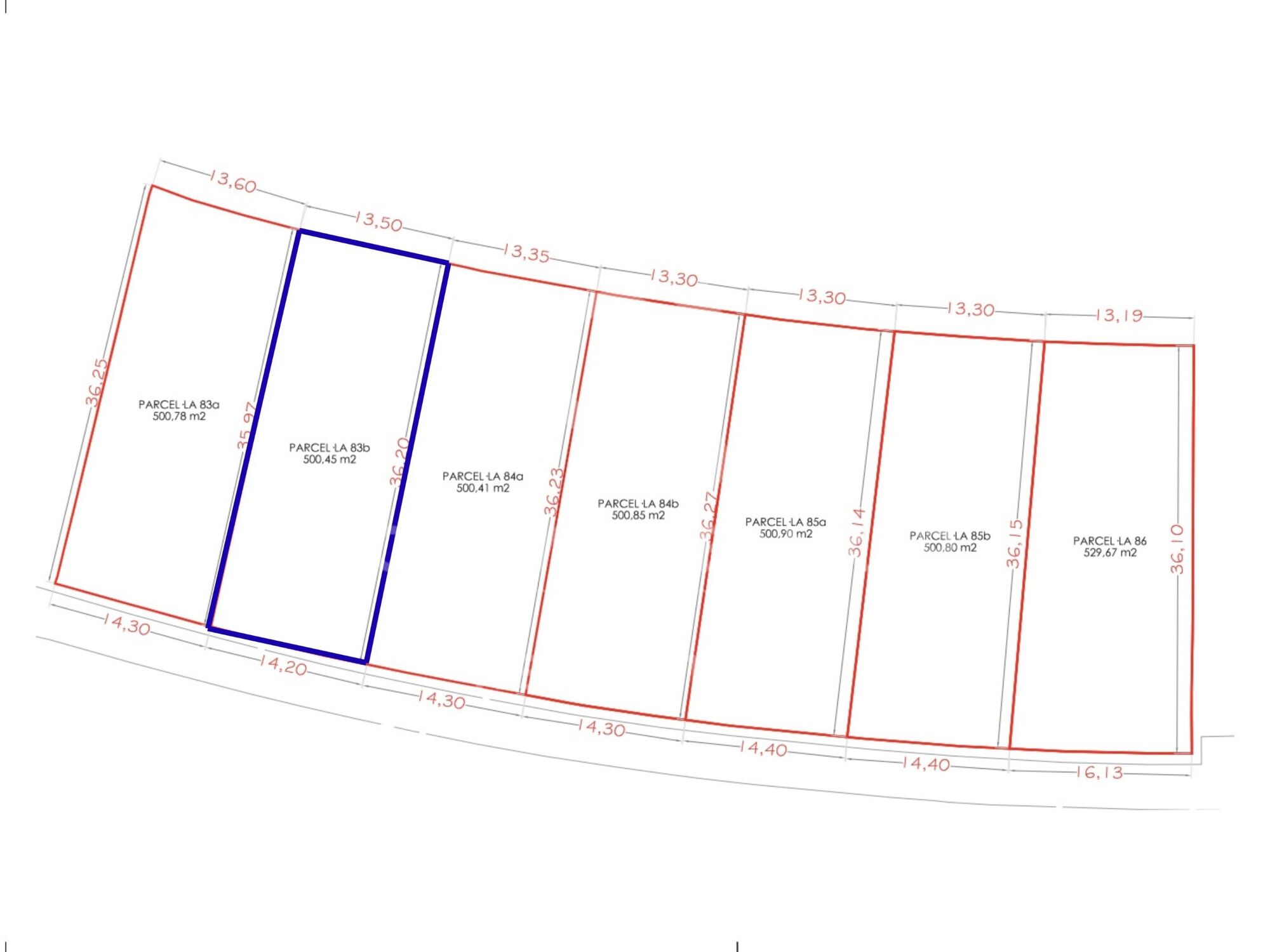Plot in Empuriabrava with 13.5m mooring