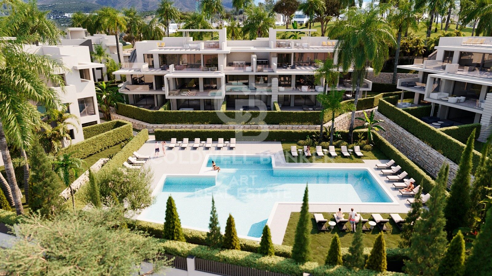 Complexe résidentiel de luxe spectaculaire à Estepona