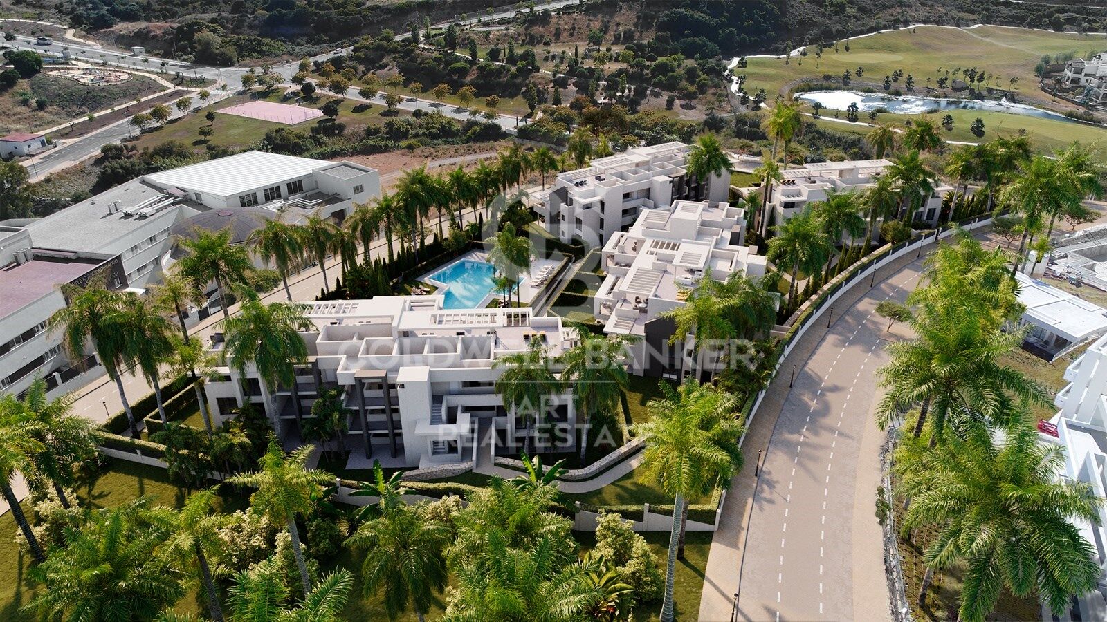 Complexe résidentiel de luxe spectaculaire à Estepona