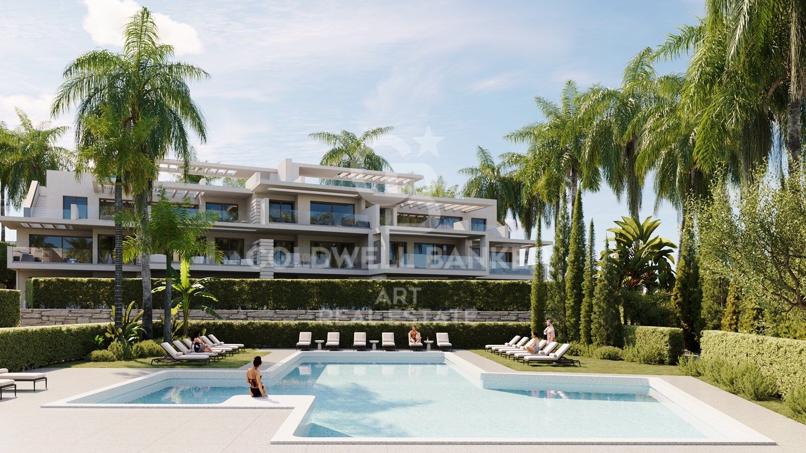Complexe résidentiel de luxe spectaculaire à Estepona