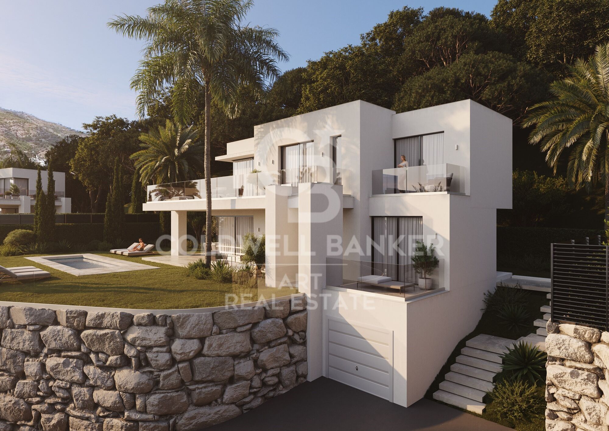 Incredible villas with panoramic views in Mijas Pueblo