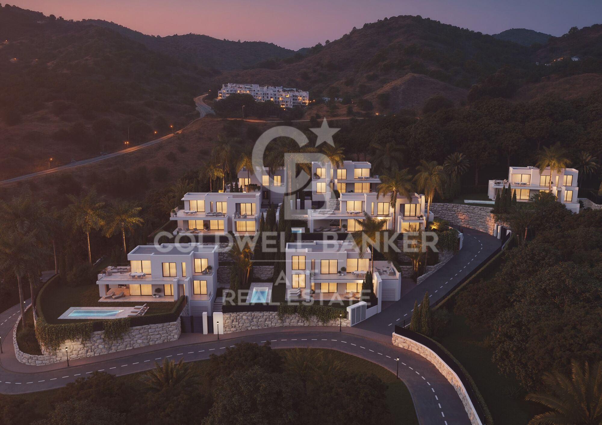 Incredible villas with panoramic views in Mijas Pueblo