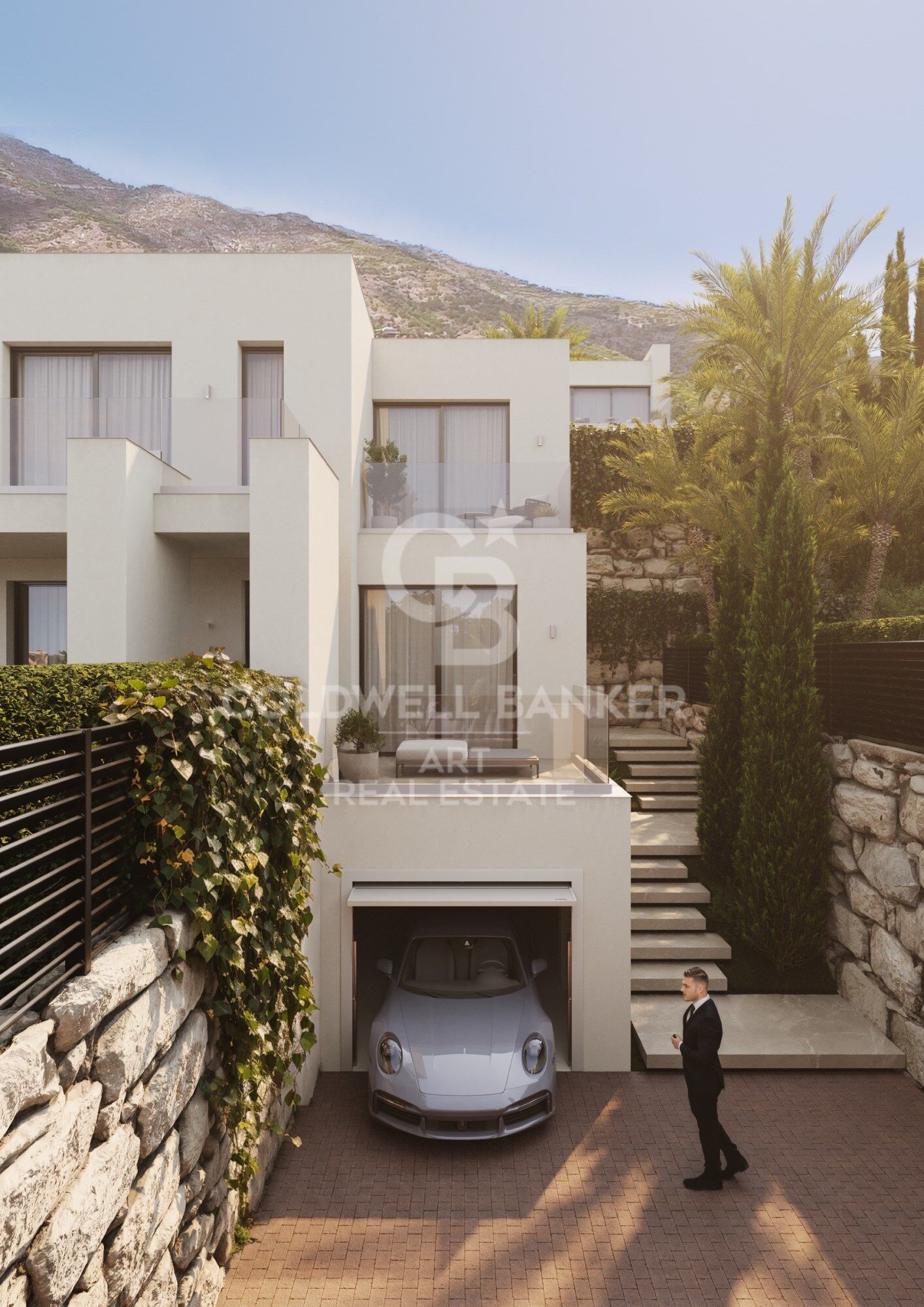 Incredible villas with panoramic views in Mijas Pueblo