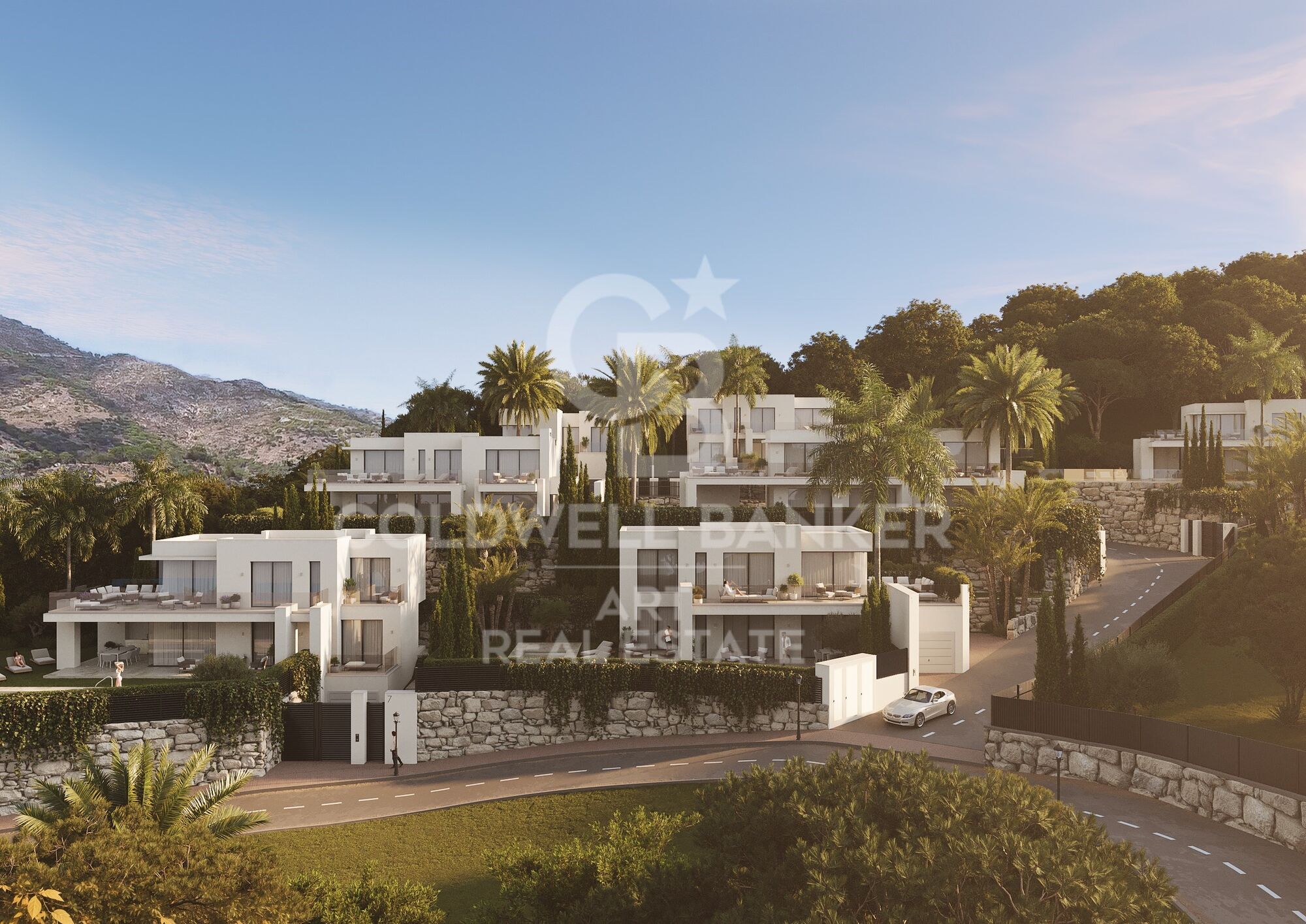 Incredible villas with panoramic views in Mijas Pueblo